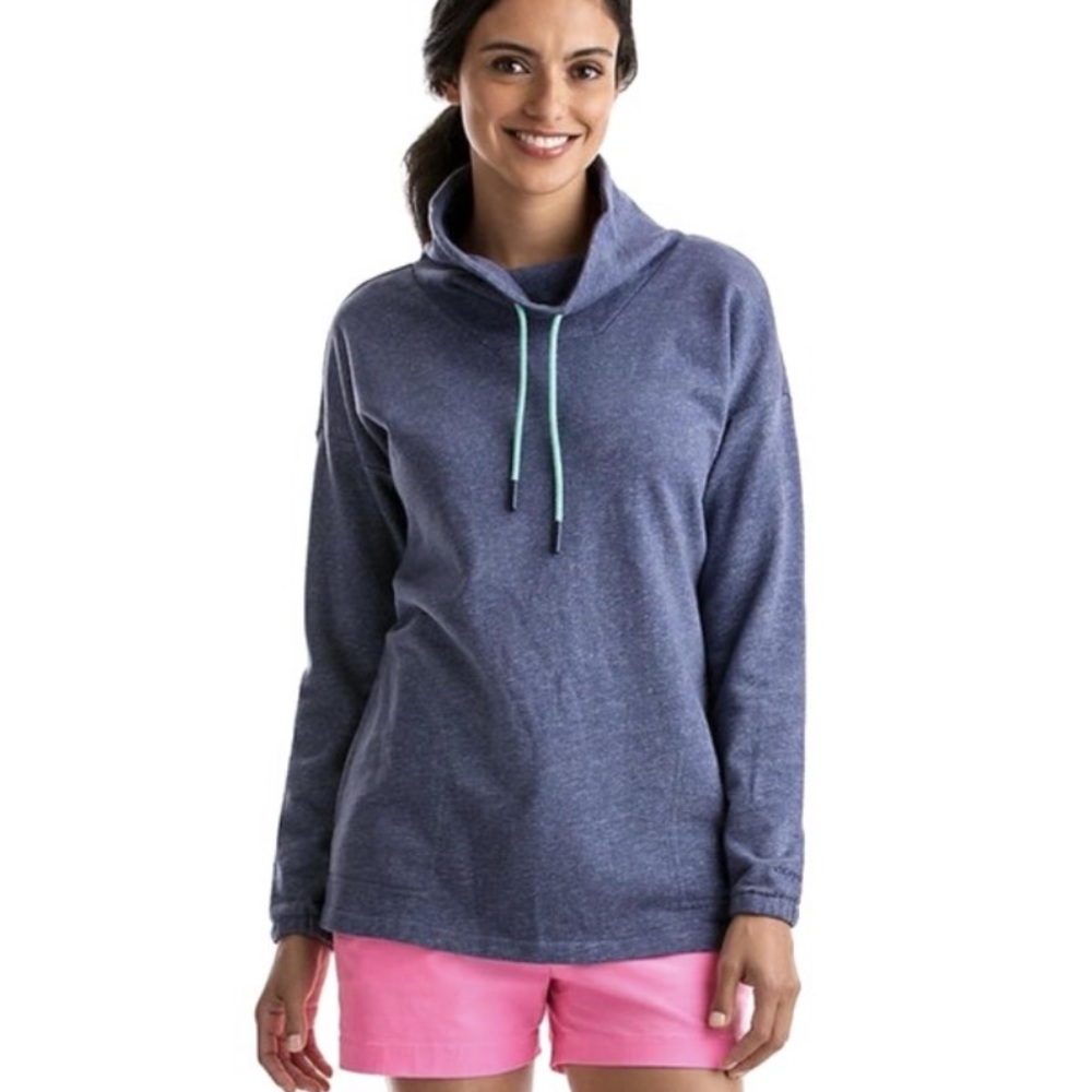 Vineyard Vines Performance Funnel Neck Knit Tunic